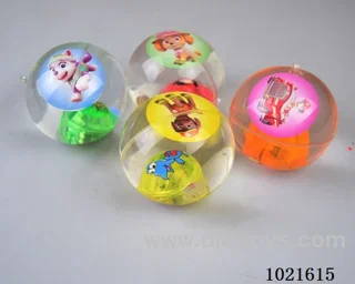 10CM Bouncy Ball with flash in Display box
