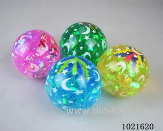 6.5CM Bouncy Ball with flash in Display box