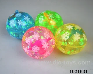 10CM Bouncy Ball with flash in Display box