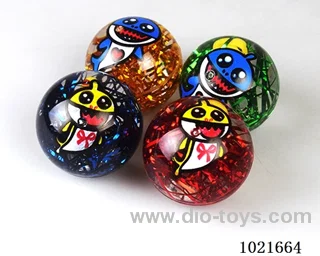 6.5CM Bouncy Ball with flash in Display box