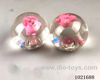 6.5CM Bouncy Ball with flash in Display box