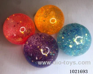6.5CM Bouncy Ball with flash in Display box