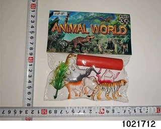 Dinosaur set in PP bag with header