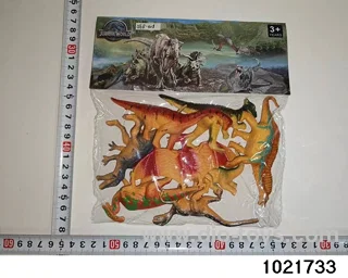 Dinosaur set in PP bag with header