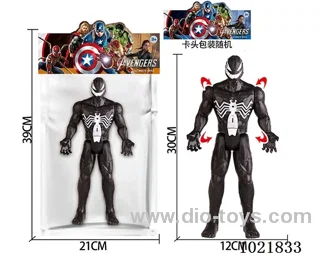 12inch venom with light&music in PP bag with header