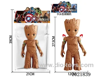 12inch Tree man with light &music (could movable joint) in PP bag with