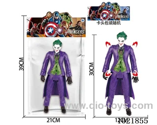 12inch _x000D_
 with light&music (could movable joint)in PP bag with header