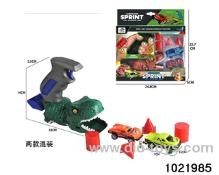 Catapult alloy flying car in window box