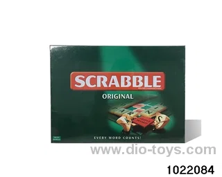English Scrabble Chess in color box