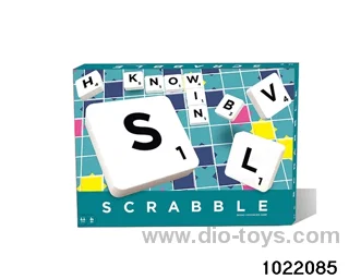 English Scrabble Chess in color box