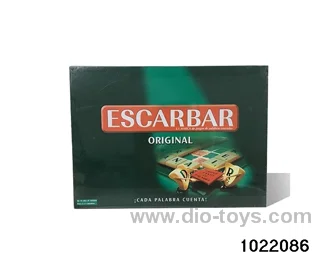 Spanish Scrabble Chess in color box