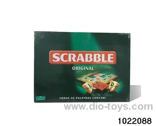 Portuguese Scrabble Chess in color box