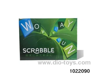 English Scrabble Chess in color box