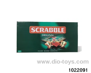 English Scrabble Chess in color box