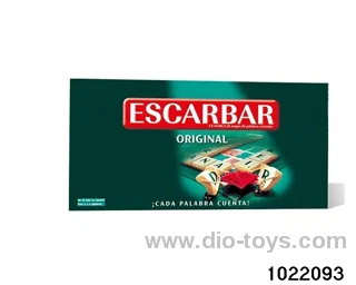 Spanish Scrabble Chess in color box