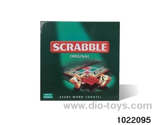 English Scrabble Chess in color box