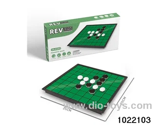 Magnetic Othello Flip Chess in color box