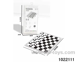 Checkers in Plastic box