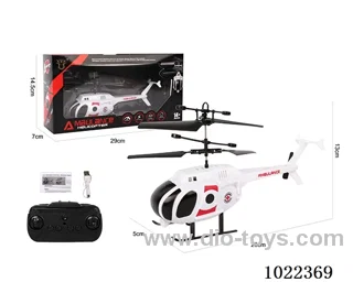 2.5ch RC helicopter in window box