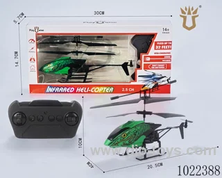 2ch RC helicopter with Infrared function in window box