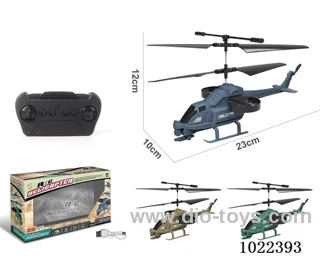 2.5ch RC aircraft with gyroscope 3color mixed loading in window box