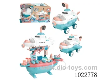 3 in 1 Aircraft submarine doctor in display box