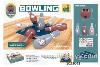 Bowling game in display box