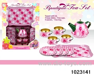 Tea Set in window box