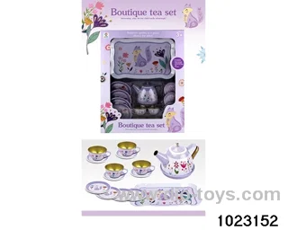 Tea Set in window box