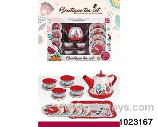 Tea Set in window box