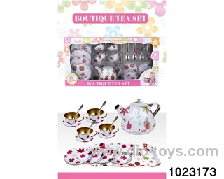 Tea Set in window box