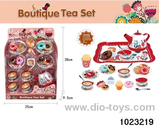 Tea Set in window box