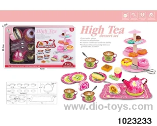 Tea Set + Dessert in window box