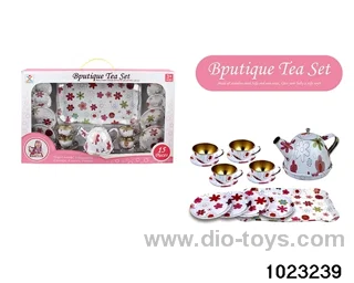 Tea Set in window box