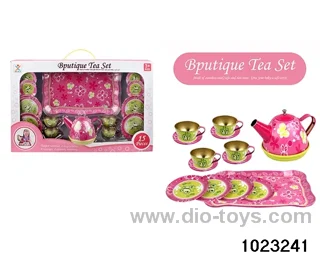 Tea Set in window box