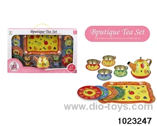 Tea Set in window box