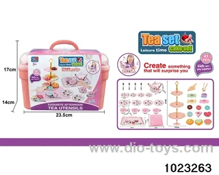 Tea Set in Plastic box