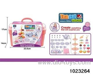 Tea Set in Plastic box