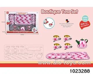 Tea Set in window box