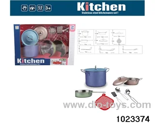 Stainless steel tableware in window box