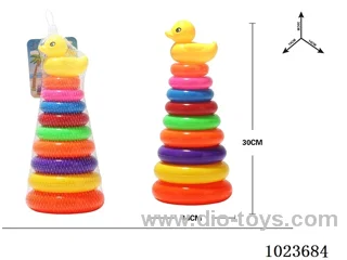 9-layer rainbow lap (duck)in Net bag