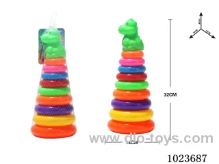 9-layer rainbow lap (dinosaur)in Net bag