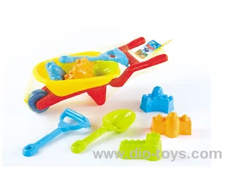 6pcs beach toys in net bag