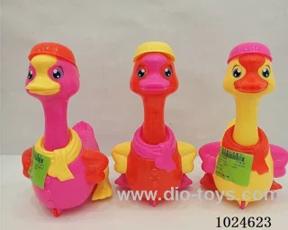 pull line toys with light 3color mixed loading in opp bag