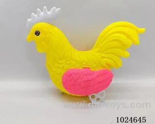 pull line toys with light 3color mixed loading in opp bag