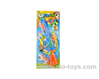 soft gun 4color mixed loading in blister card
