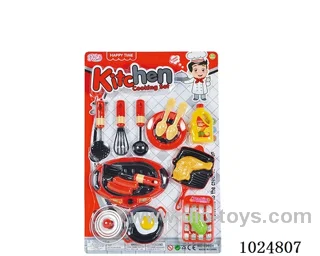 kitchen set in blister card