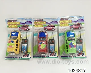 Wire control car in blister card