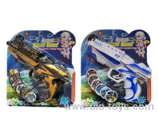 Launch toy 2color mixed loading  in blister card