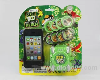 Launch toy in blister card